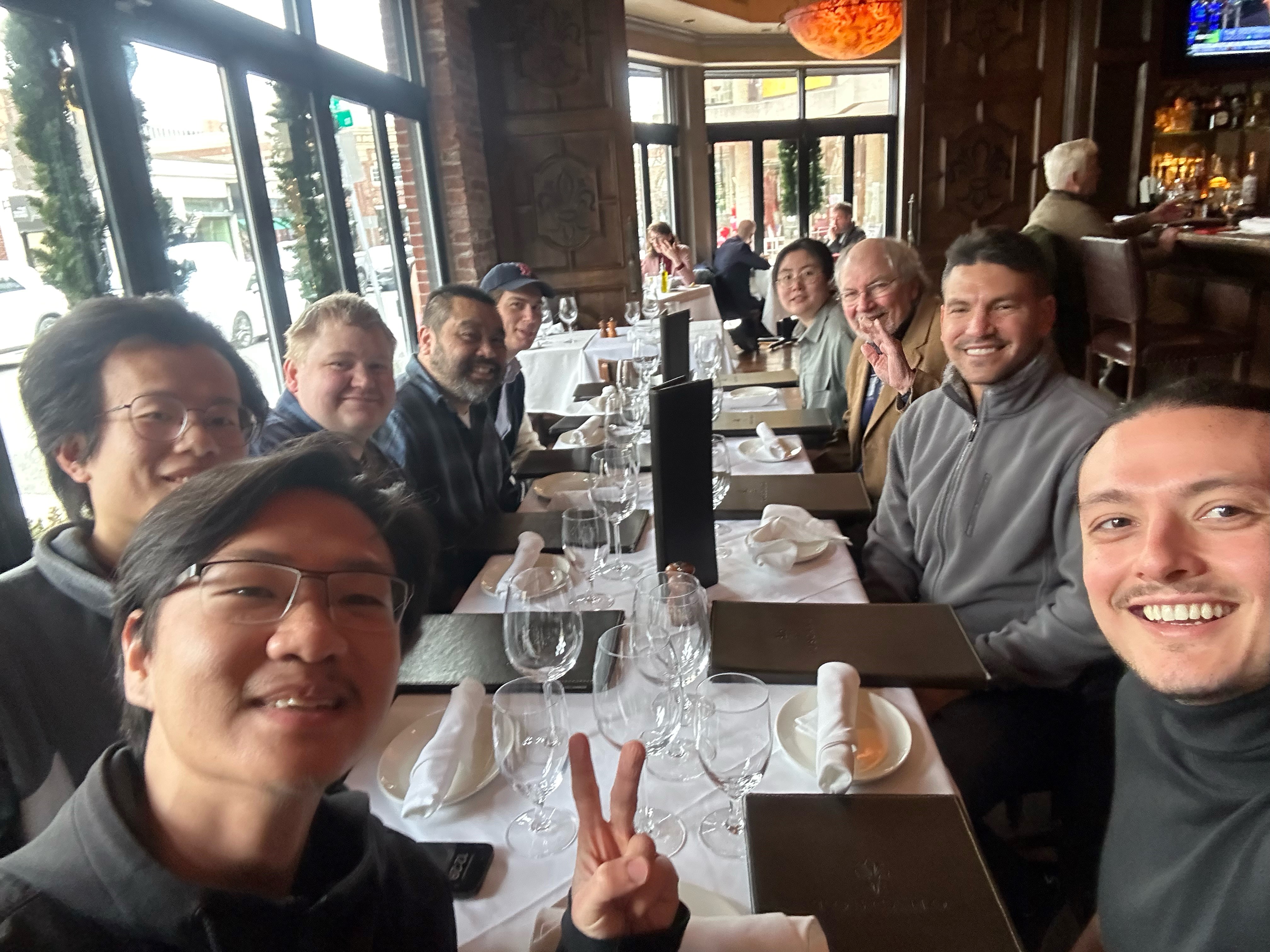 Group lunch at Toscano 2023